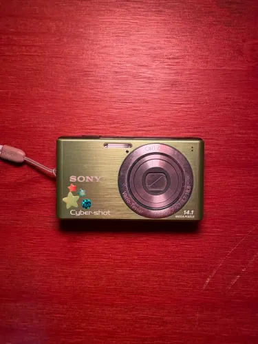 Câmera sony cybershot Verde