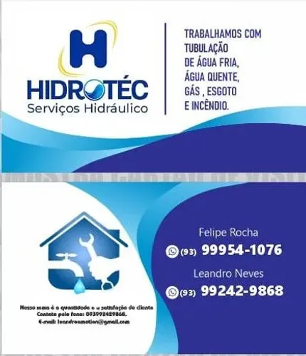 Hidrotec serviços hidráulicos 