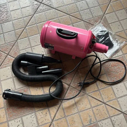 Soprador Secador para Pet Tander 220V ? 2400W (com Acessórios e Filtro Novo)