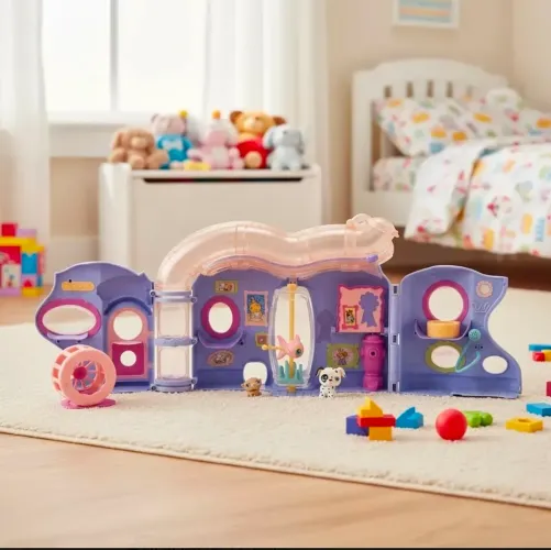 Littlest Pet Shop Little Lovin' Pet Playhouse - Casa Completa com Acessórios