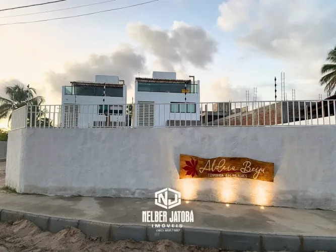 Casa em São Miguel dos Milagres 2 casas no mesmo terreno, porteira fechada e 100% mobili
