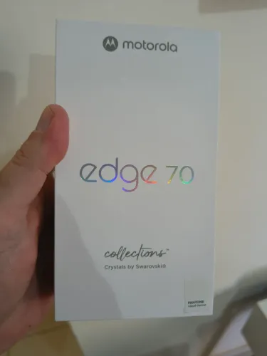 Motorola Edge 70 512Gb Crystal novo lacrado
