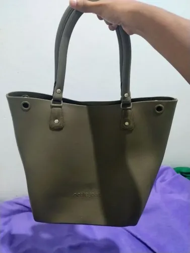 Bolsa Petit Jolie verde militar