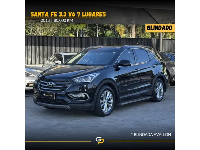 Hyundai Santa Fe 3.3 MPFI 4X4 7 Lugares V6 Aut. 2018