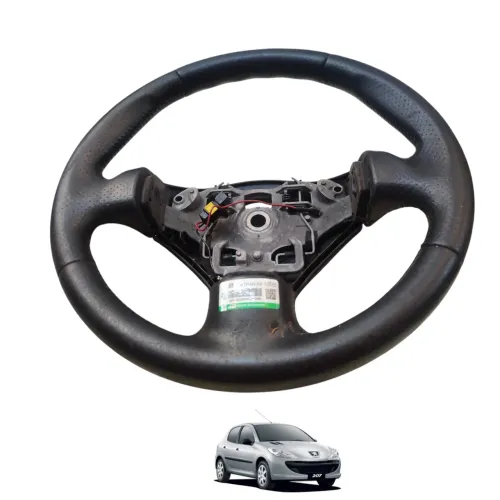 volante direção Peugeot 207 1.6 2007 a 2012