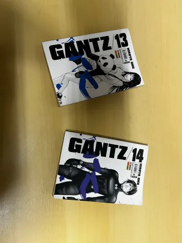 Mangás Gantz Vol. 13 e 14 | Hiroya Oku | Panini |