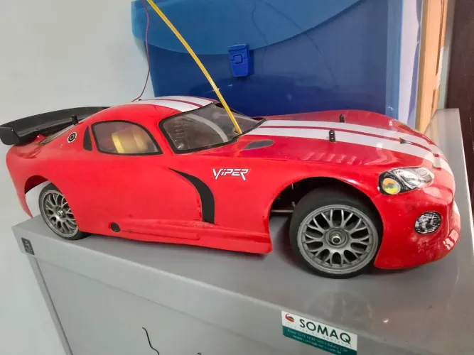 Automodelo RC Dodge Viper TS4n combustão