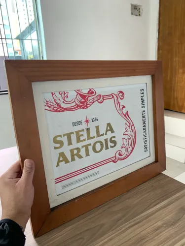 Quadro Stella Artois - ac trocas 