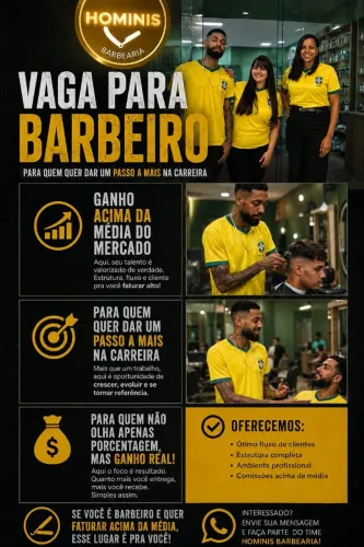 Vaga para Barbeiro(a)