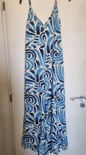 Macacão hype sem uso com linho e viscose, p
