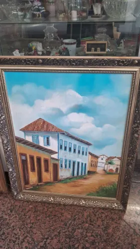 Belíssimo Quadro paisagens Mineiras medidas 75x60