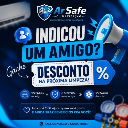 Higienização de ar condicionado
