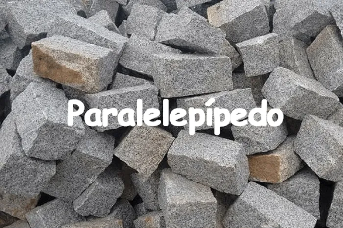 Paralelepípedo de pedra