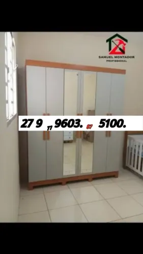 Montador de moveis alta qualidade região cariacica 