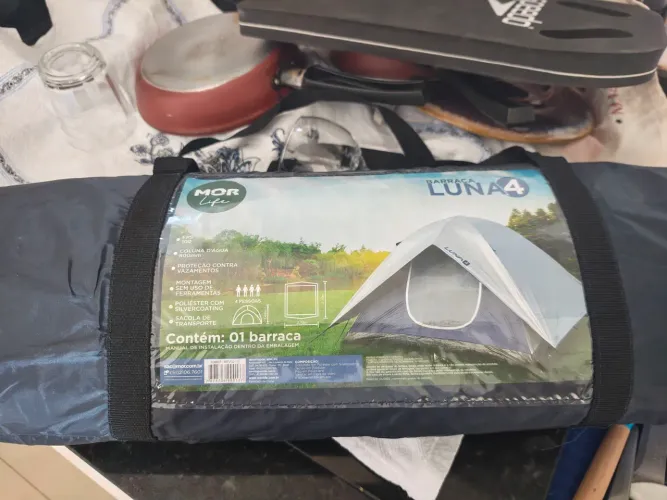 Barraca Camping Mor Iglu Luna Até 4 Pessoas
