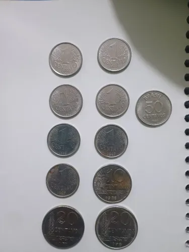 Moedas antigas (aceito ofertas)