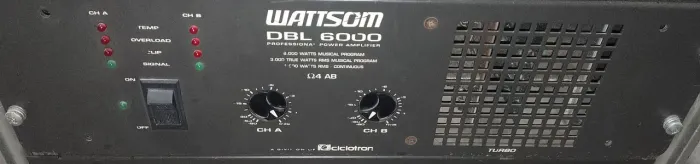 Amplificador DBL 6000W