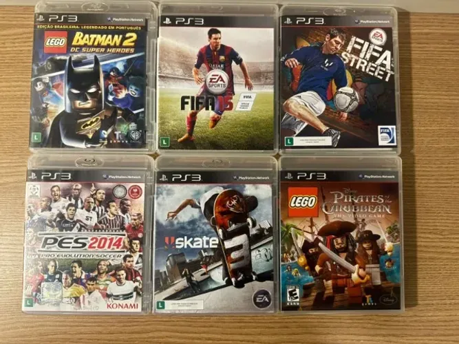 Lote de Jogos PS3 - Negociavel