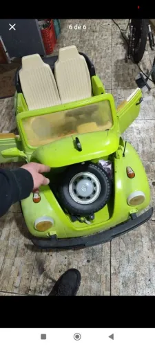 Mini Fusca elétrico 