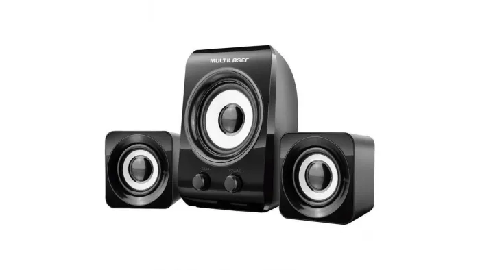 Caixa de som Multilaser  USB 14W