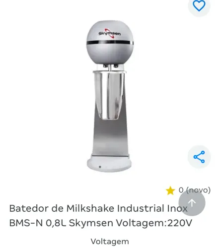 Batedor milkshake