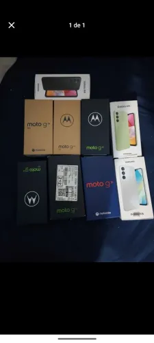 Caixa vazia de celular