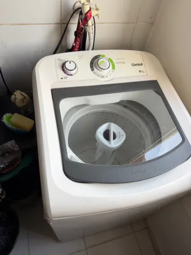 Máquina de Lavar Consul 9Kg (Obs Vazamento de água)