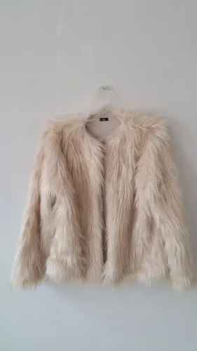 Imperdivel Casaco Pelo Ecológico Feminino Fregg