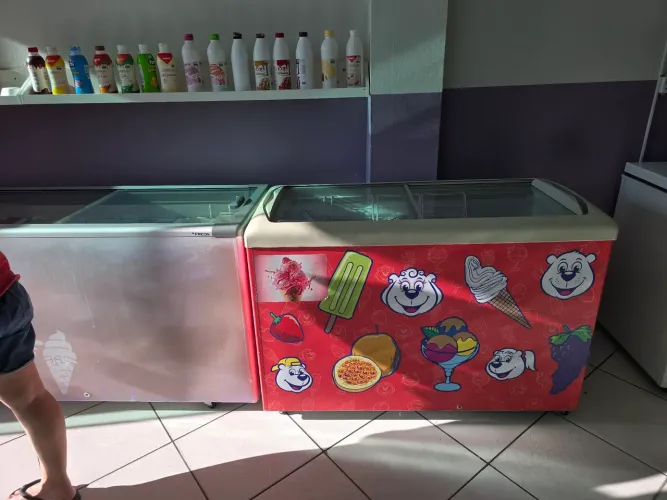 Vendo vários freezer de tampa de vidros e tampa seca.