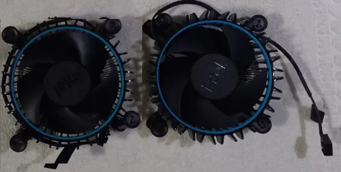 2 Coolers Originais Intel Base de Cobre (LGA1700) - i7 / i5 - R$ 100 os 2. ou R$ 60 cada.