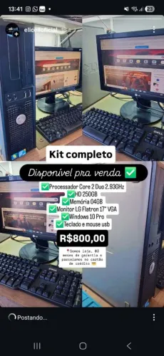 Computador Dell Completo 