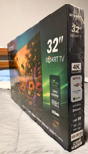 TV 32 SMARTV ECOGREEN 4K (NOVA NA CAIXA)