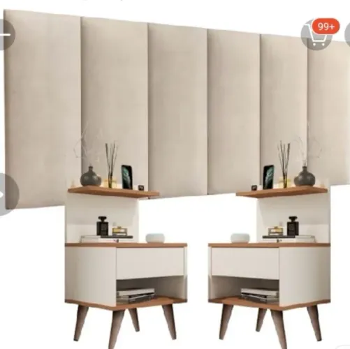 Conjunto cabeceira de cama casal