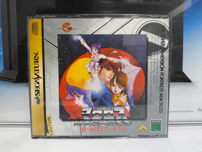 Jogo Super Dimension Fortress Macross Saturn JP