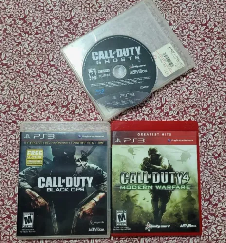 Combo jogos PS3 Call Of Duty 