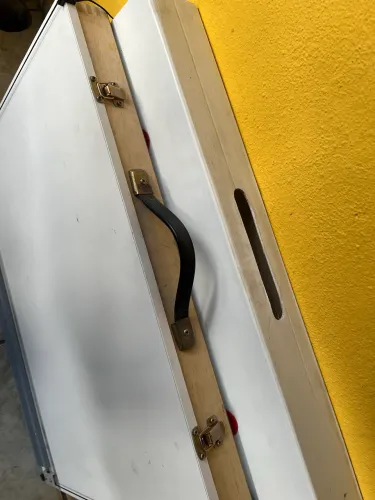     prancheta portátil a2 trident + acessórios desenho técnico