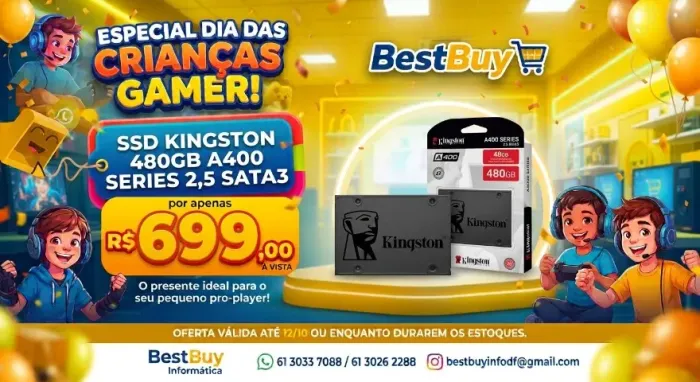 SSD KINGSTON 480GB A400 SERIES 2,5 SATA3- SA400S37