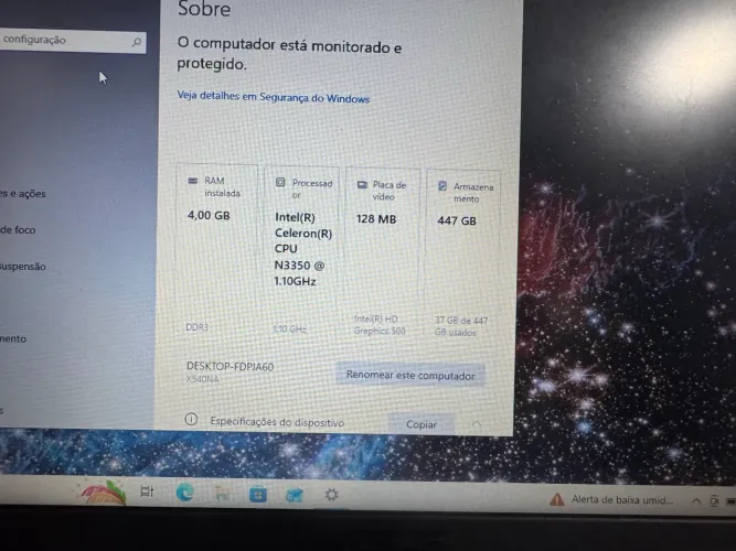Notebook asus