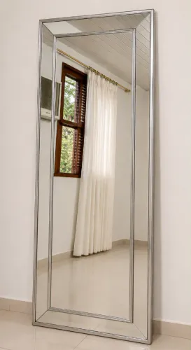 Espelho Grande 2,10m Acabamento Bisotado Elegante 