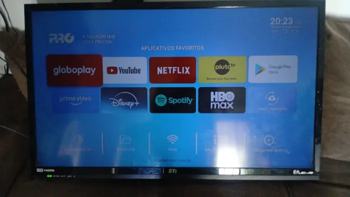 TV Semp Toshiba 40' e Conversor Caju 
