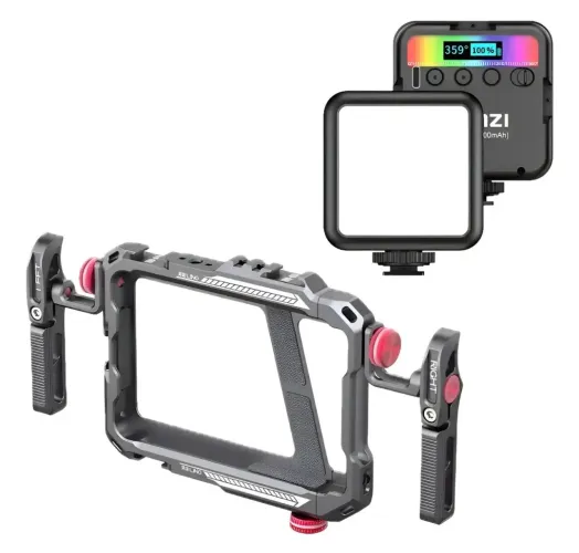 Cage Ulanzi Lino + Led Vl48