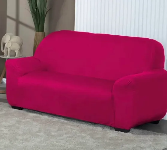 Capa de sofá coladinha 3 lugares