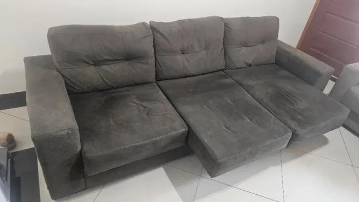 Sofa de 3 lugares retrátil