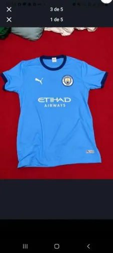 Cinco camisas de time por 50$