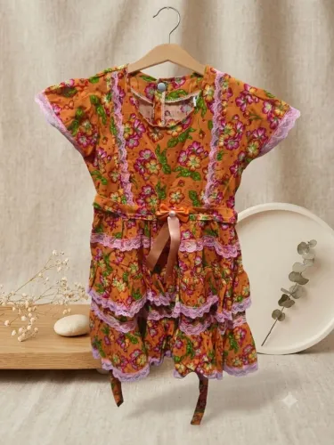 Vestido infantil junino 4 anos
