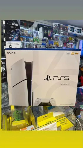 Ps5 slim 1TB com leitor de disco novo lacrado