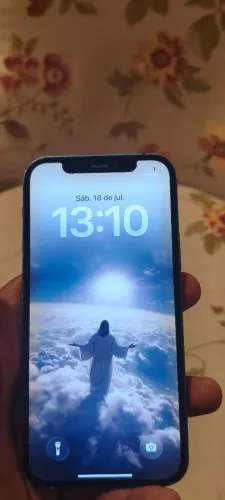 iPhone 12 Azul 128 GB- Com Detalhes