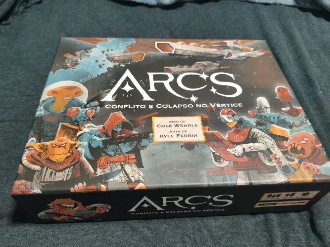 Boardgame Arcs + expansão lideres do conhecimento