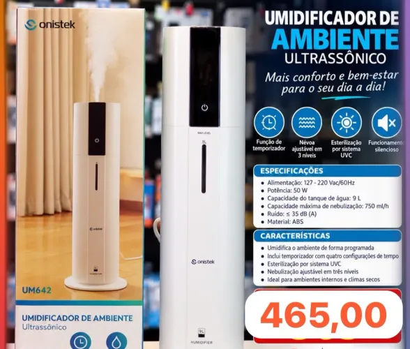 Umidificador de ambiente