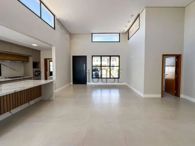 Casa em Sorocaba, com 225m², à venda em condomínio de alto padrão Residencial Monte Carlo